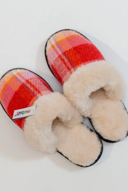 Tartan Moodle Slippers