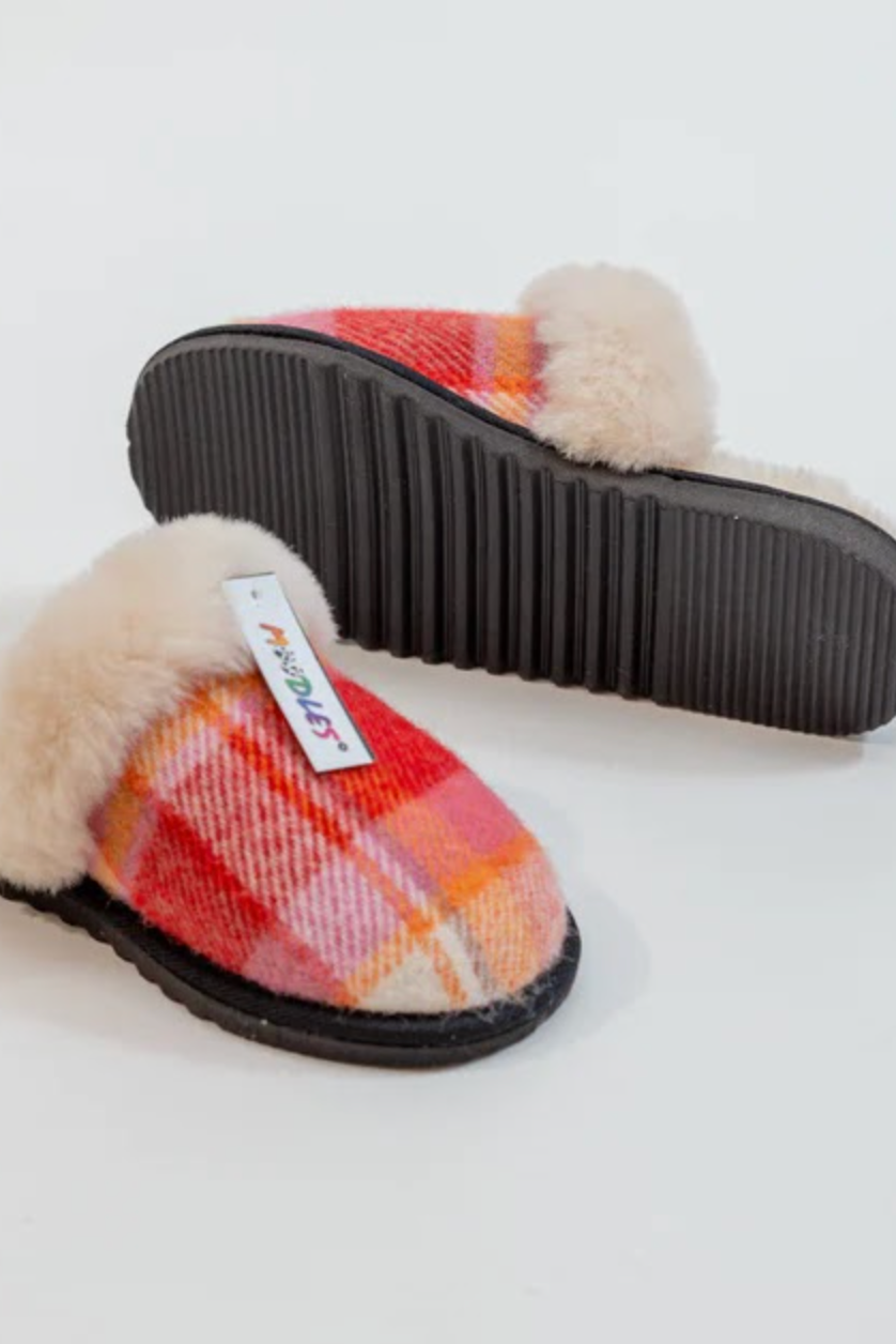 Tartan Moodle Slippers