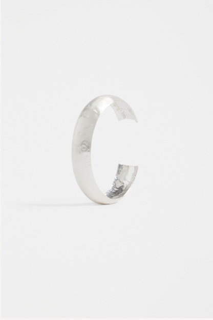 Gild Thin Cuff Bangle - Silver