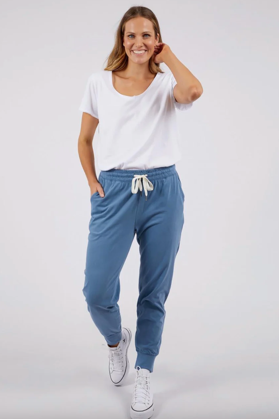 Wash Out Lounge Pant - Denim Blue