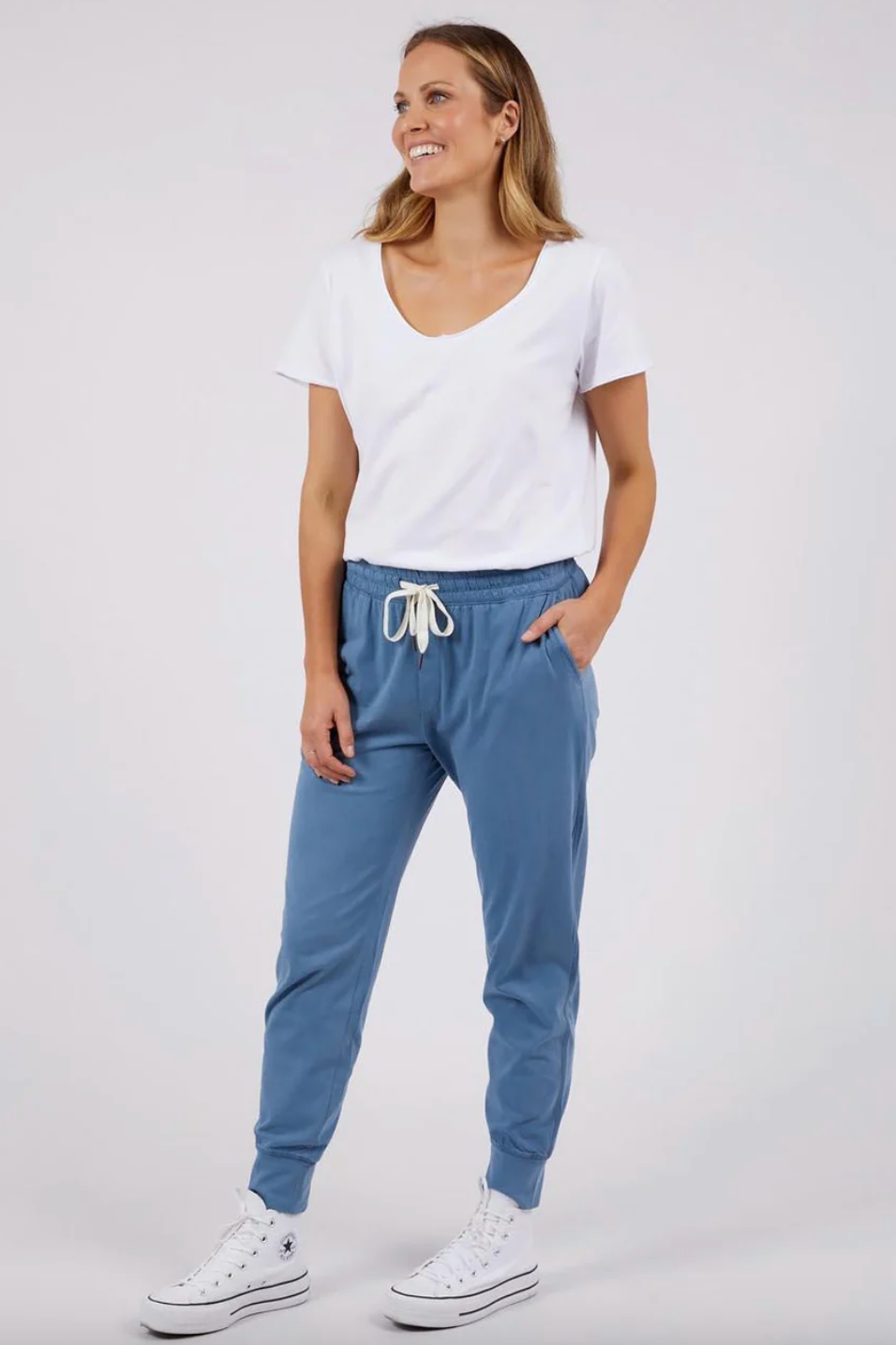 Wash Out Lounge Pant - Denim Blue