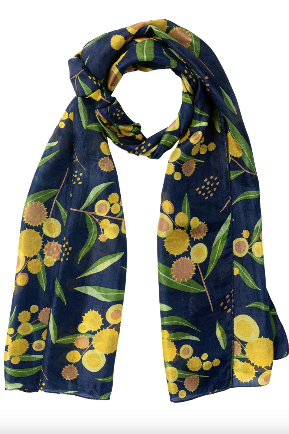 Wattle Silk Scarf