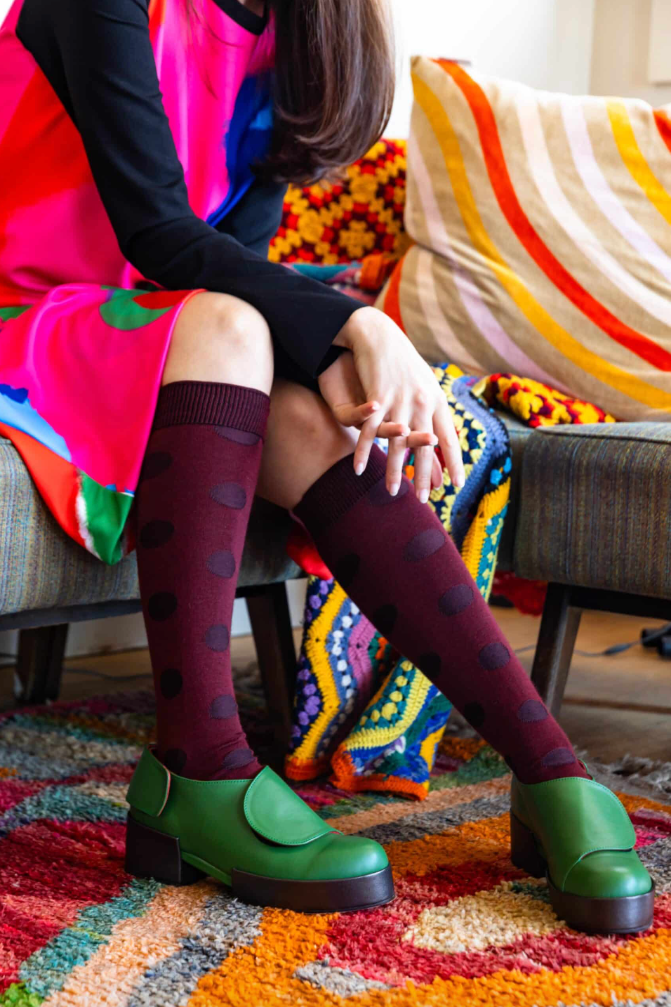 Yayoi Merino Wool Socks