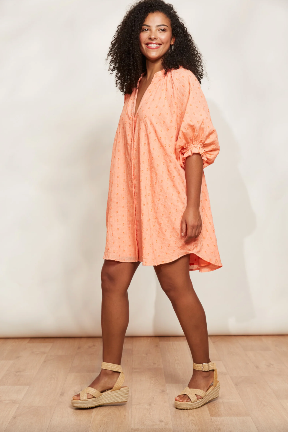 Zephyr Top/Dress - Papaya