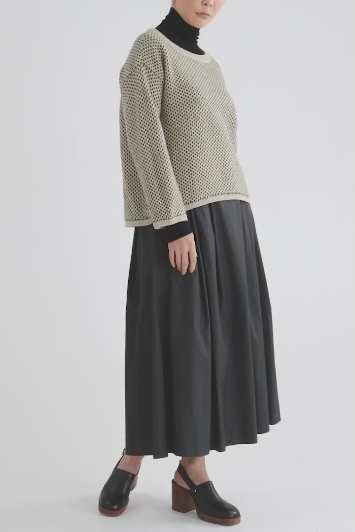 Womens Bis Sweater - Fawn/Loden | Elk clothing