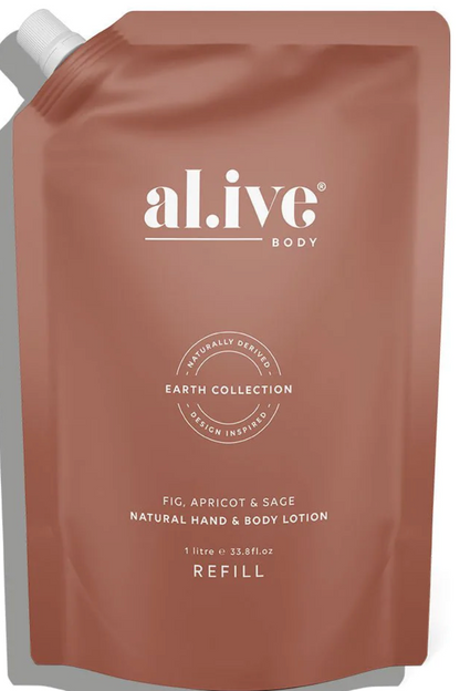 Alive 1 Litre Body Lotion Refill