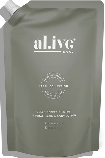 Alive 1 Litre Body Lotion Refill