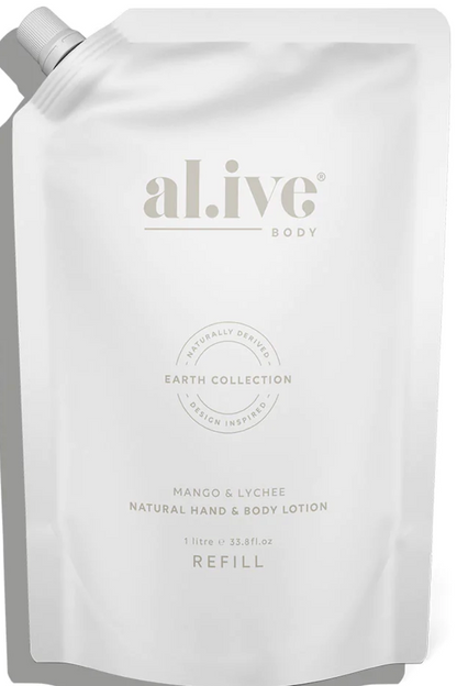 Alive 1 Litre Body Lotion Refill