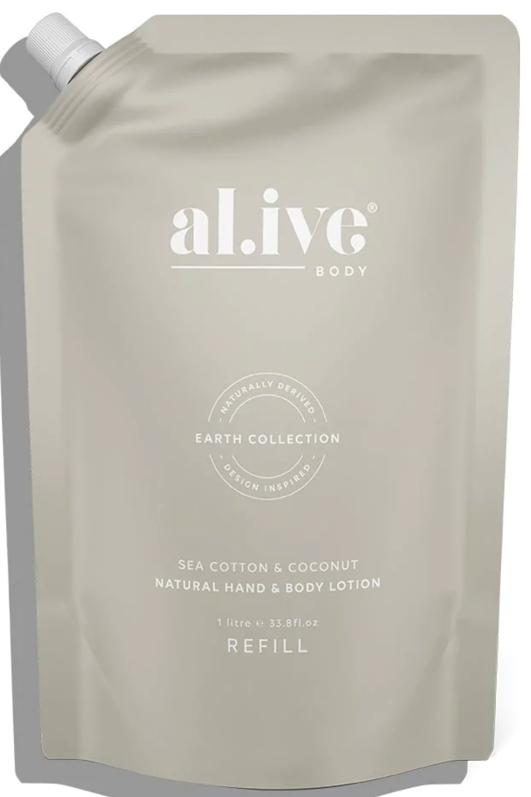 Alive 1 Litre Body Lotion Refill