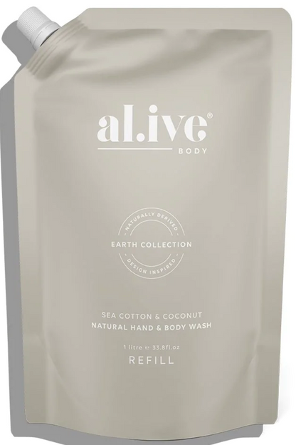 Alive 1 Litre Body Wash Refill