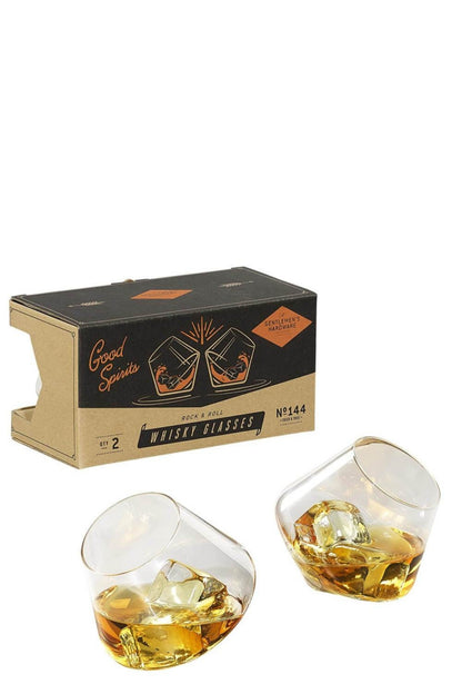 Rocking Whisky Glasses - Set of 2