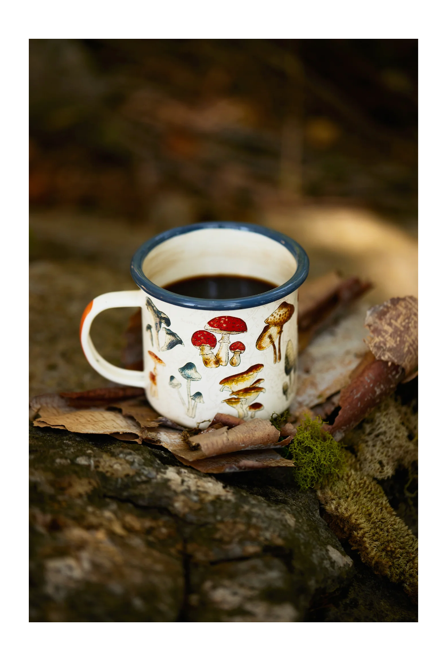 Enamel Mug - Mushroom