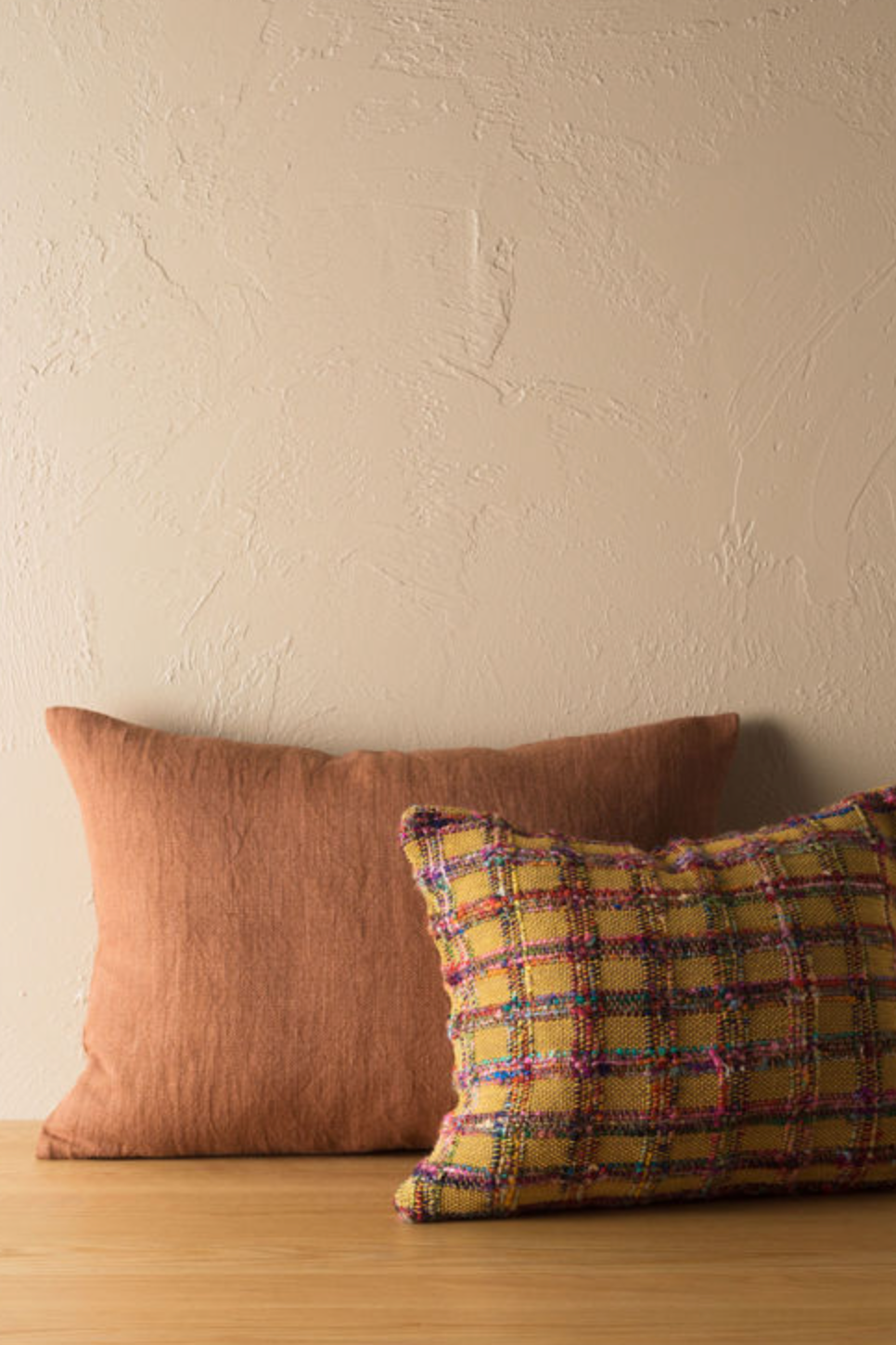 Linen/Cotton Cushion - Brick