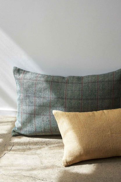 Twill Cushion - Eucalyptus/Multi