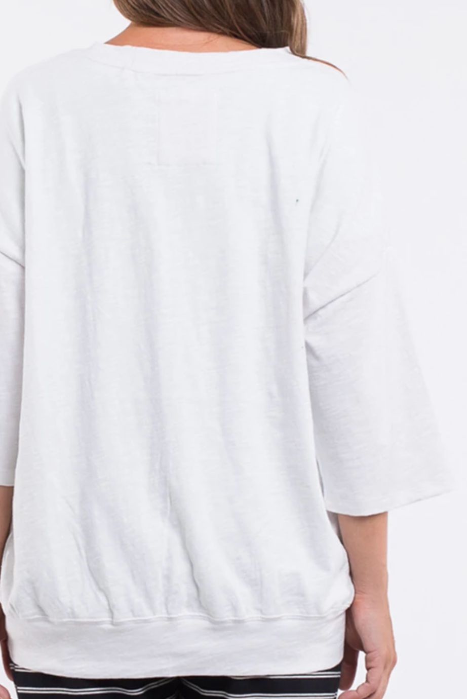 Elm Mazie Sweat - White