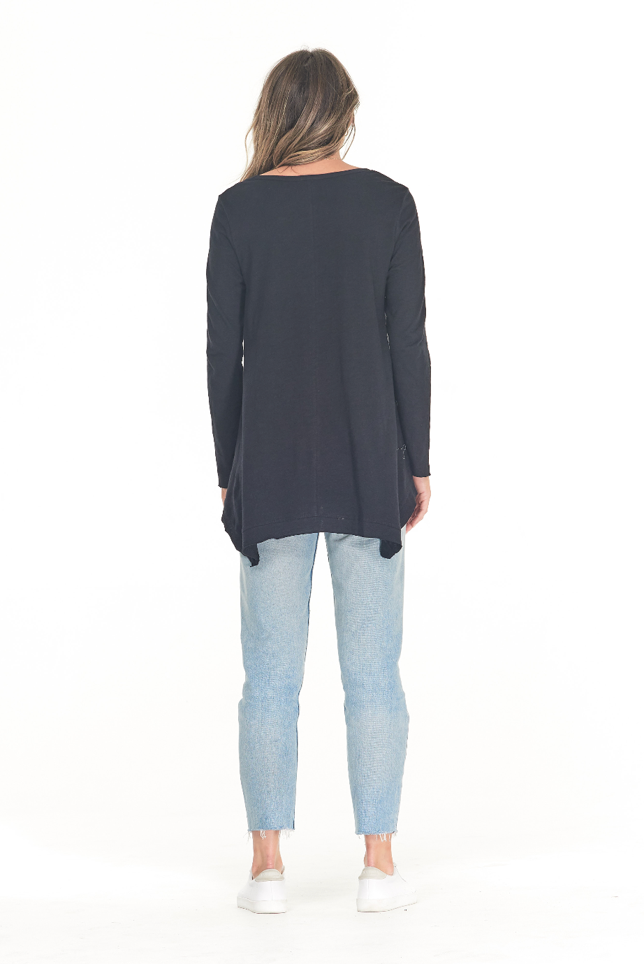 Esther L/S Tee -Black