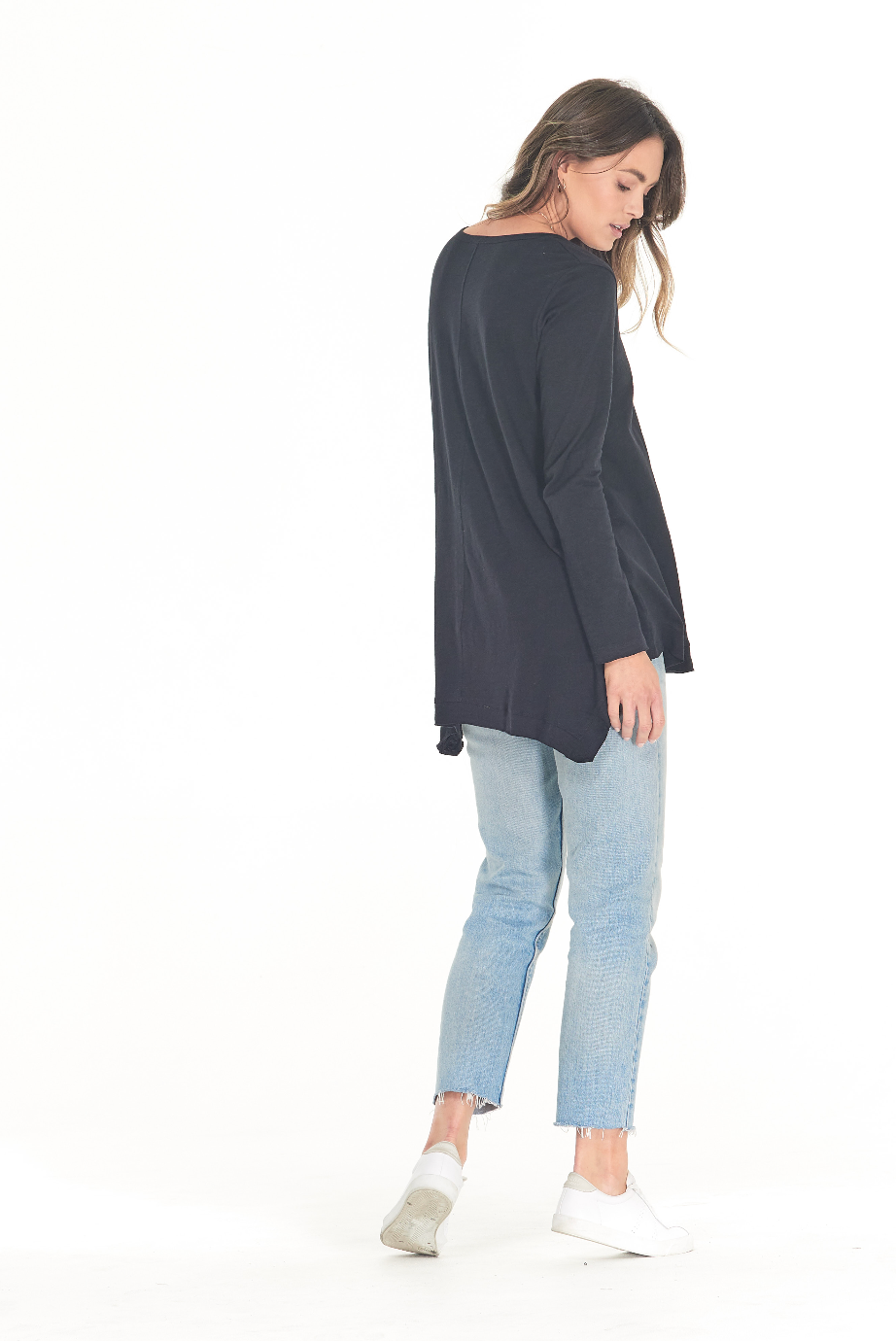 Esther L/S Tee -Black