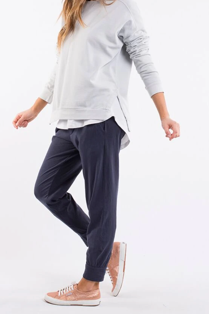 Wash Out Lounge Pant - Navy - Shop Online At Mookah - mookah.com.au