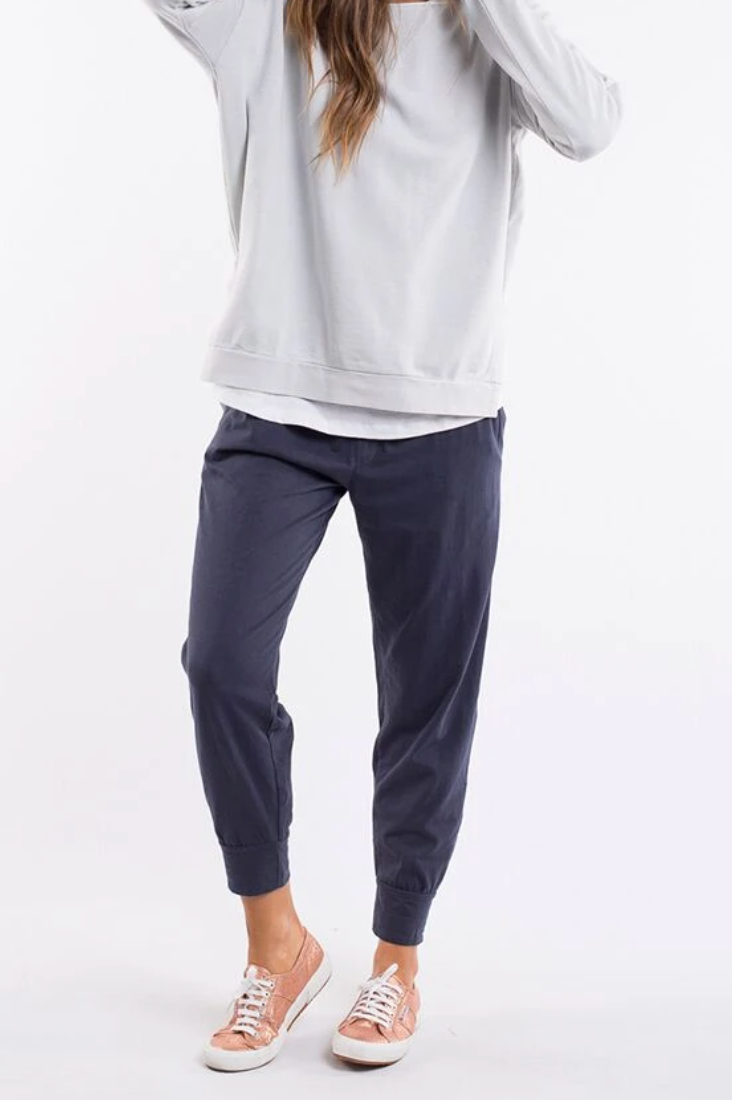 Wash Out Lounge Pant - Navy - Shop Online At Mookah - mookah.com.au