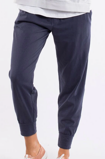 Wash Out Lounge Pant - Navy - Shop Online At Mookah - mookah.com.au