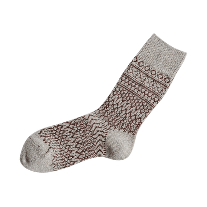 Oslo Wool Jacquard Socks - Shop Online At Mookah - mookah.com.au